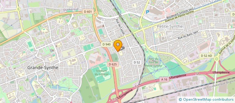 localisation de l'entreprise MADAME CAMILLE CORDIER à DUNKERQUE