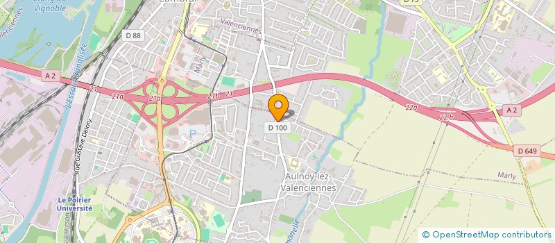 localisation de l'entreprise MADAME CAMILLE CORLAY à AULNOY-LEZ-VALENCIENNES