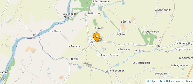 localisation de l'entreprise MADAME CAMILLE COTONNEC  SACE