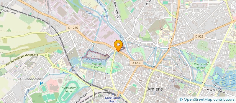 localisation de l'entreprise MADAME CAMILLE COULON  AMIENS