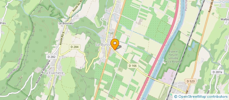 localisation de l'entreprise MADAME CAMILLE COUPE  LA BUISSIERE