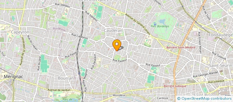 localisation de l'entreprise MADAME CAMILLE COURRIE  BORDEAUX