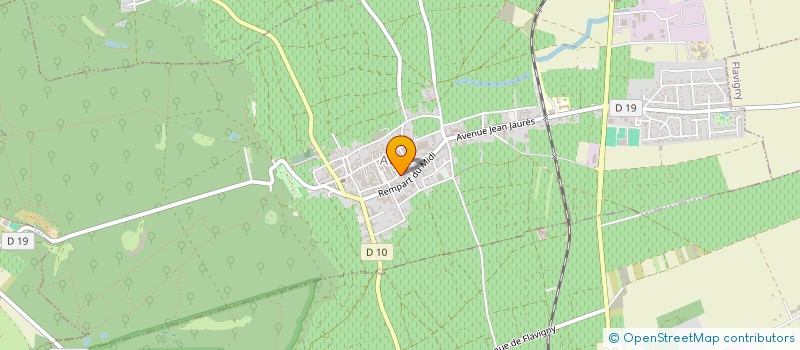 localisation de l'entreprise MADAME CAMILLE COURTY  GRAUVES