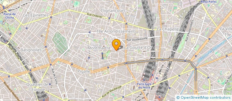 localisation de l'entreprise MADAME CAMILLE COUTHERUT à CLICHY