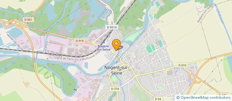 localisation de l'entreprise MADAME CAMILLE CROCI  NOGENT-SUR-SEINE