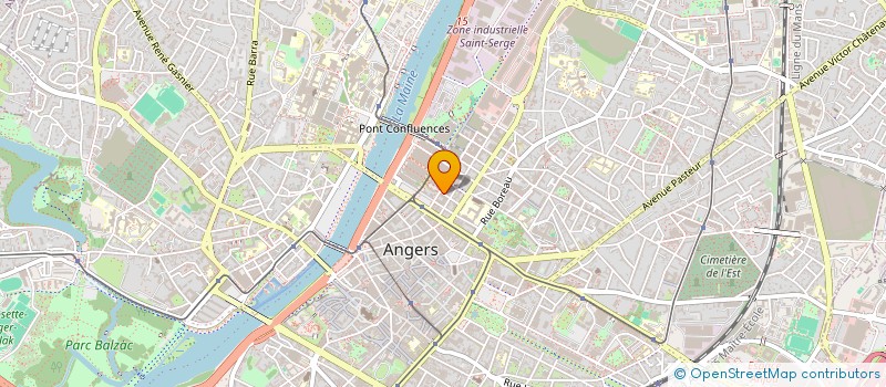 localisation de l'entreprise MADAME CAMILLE CROHIN à ANGERS