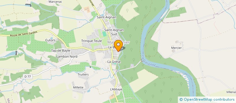 localisation de l'entreprise MADAME CAMILLE CUCHET  GRENADE