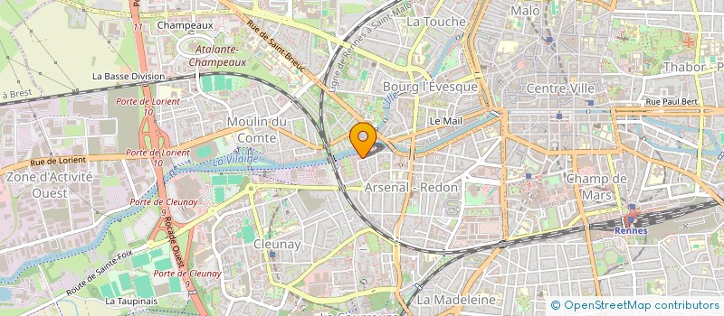 localisation de l'entreprise MADAME CAMILLE CUEFF  RENNES