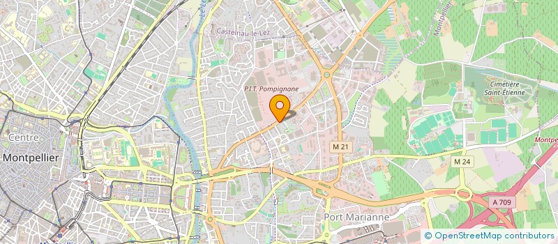 localisation de l'entreprise MADAME CAMILLE CUILLIER à MONTPELLIER