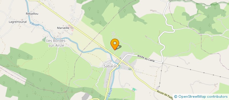 localisation de l'entreprise MADAME CAMILLE DAIGREMONT à LA BASTIDE-DE-BESPLAS