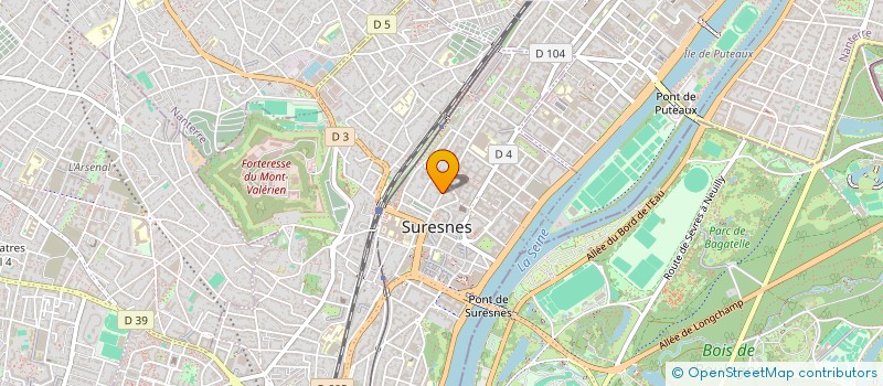 localisation de l'entreprise MADAME CAMILLE DAIRE à SURESNES