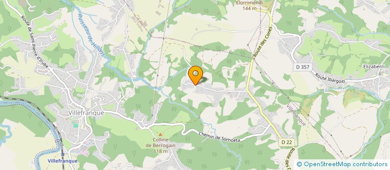 localisation de l'entreprise MADAME CAMILLE DARMENDRAIL  VILLEFRANQUE