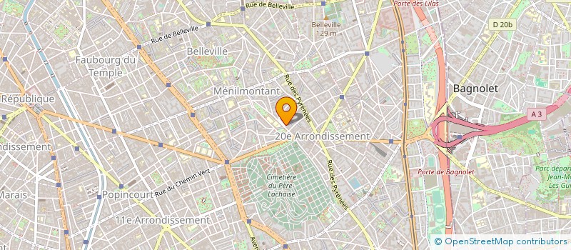 localisation de l'entreprise MADAME CAMILLE DARMONT à PARIS