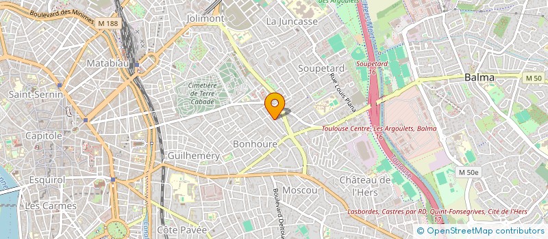 localisation de l'entreprise MADAME CAMILLE DAUBA à TOULOUSE