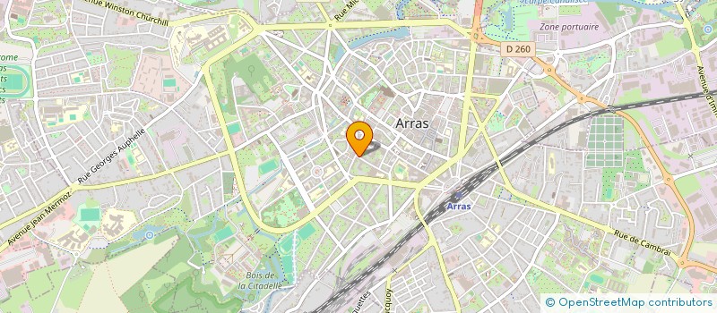 localisation de l'entreprise MADAME CAMILLE DAUCHY à ARRAS
