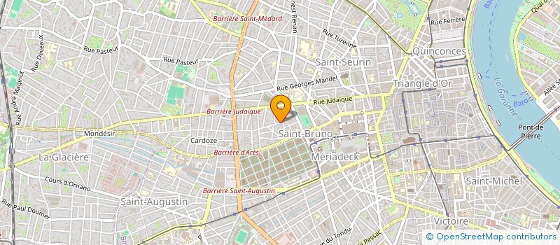 localisation de l'entreprise MADAME CAMILLE DAVID  BORDEAUX