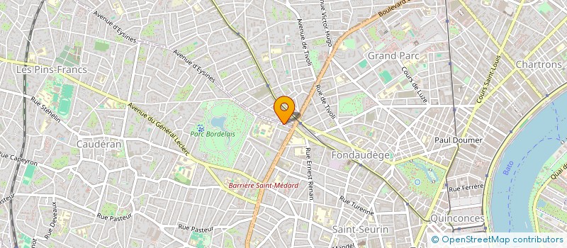 localisation de l'entreprise MADAME CAMILLE DE COUSON DE LA VILLENEUVE  LE BOUSCAT