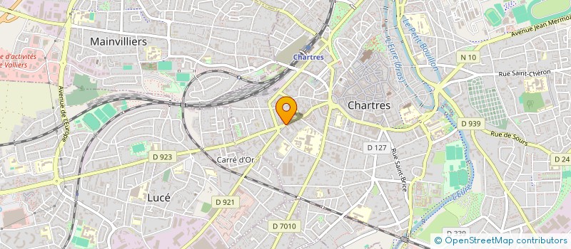 localisation de l'entreprise MADAME CAMILLE DE GAYARDON DE FENOYL à CHARTRES