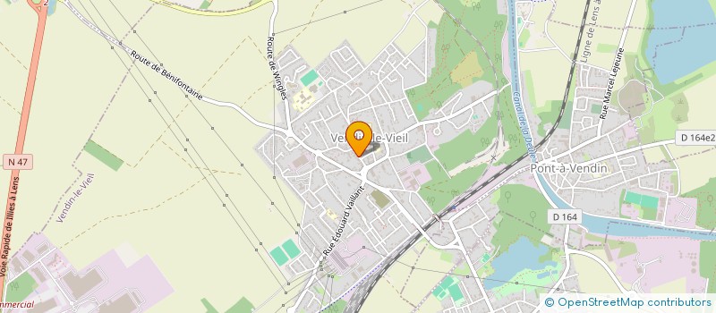 localisation de l'entreprise MADAME CAMILLE DE LA OSA  VENDIN-LE-VIEIL