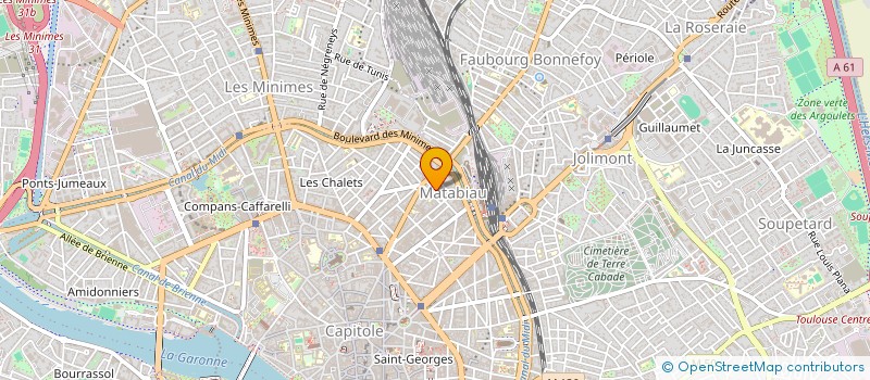 localisation de l'entreprise MADAME CAMILLE DE LAFONTAN DE GOTH à TOULOUSE