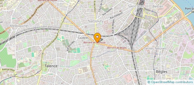 localisation de l'entreprise MADAME CAMILLE DE NARDI à BORDEAUX