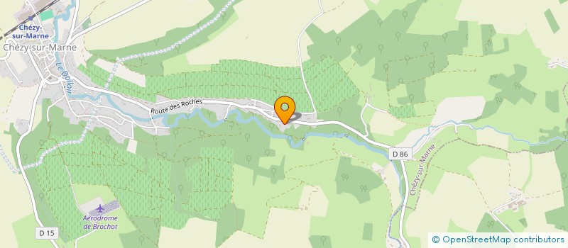 localisation de l'entreprise MADAME CAMILLE DE REKENEIRE  CHEZY-SUR-MARNE