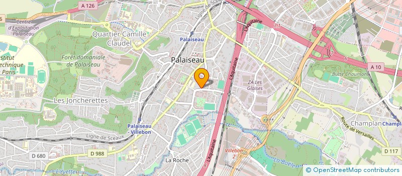 localisation de l'entreprise MADAME CAMILLE DE VULPIAN  PALAISEAU