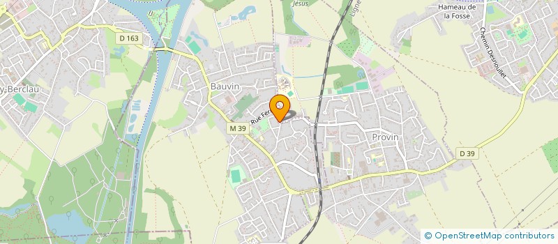 localisation de l'entreprise MADAME CAMILLE DEBLOCK  BAUVIN