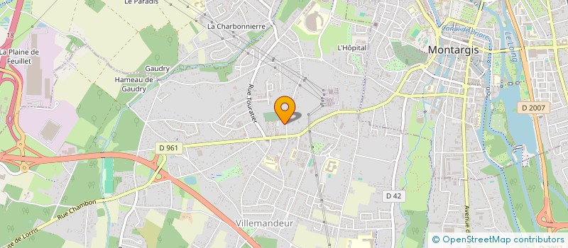 localisation de l'entreprise MADAME CAMILLE DECAENS à VILLEMANDEUR