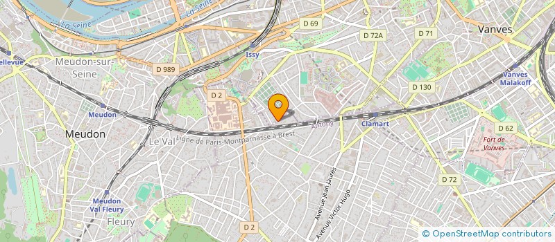 localisation de l'entreprise MADAME CAMILLE DECAUX à ISSY-LES-MOULINEAUX