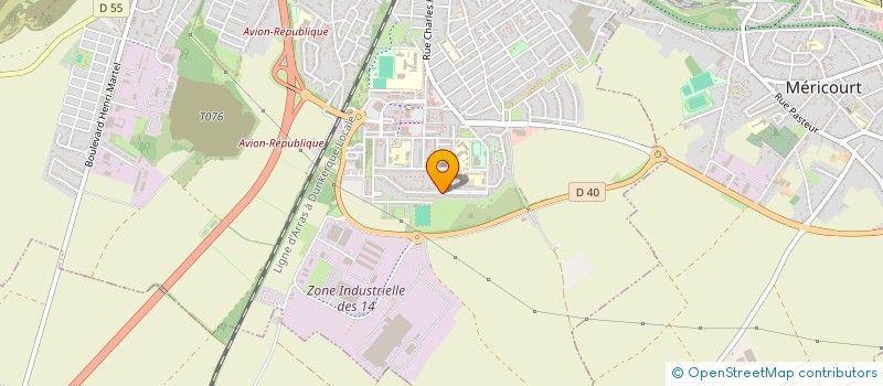 localisation de l'entreprise MADAME CAMILLE DECOOPMAN à AVION