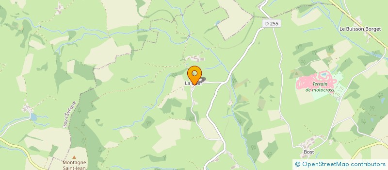 localisation de l'entreprise MADAME CAMILLE DECUBBER  SAINTE-RADEGONDE