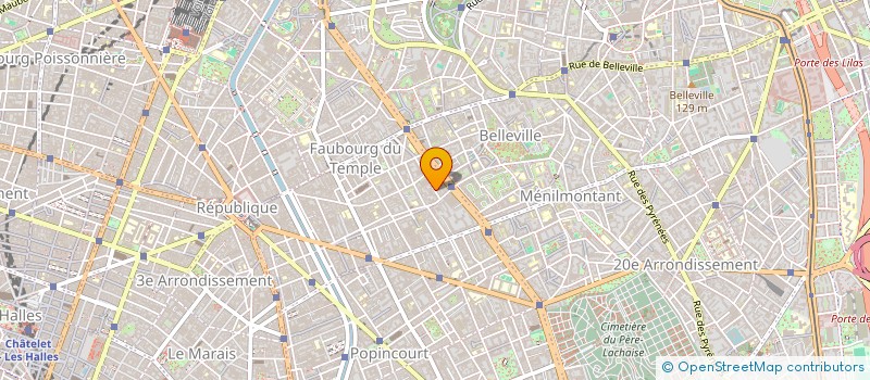 localisation de l'entreprise MADAME CAMILLE DEFENIN  PARIS