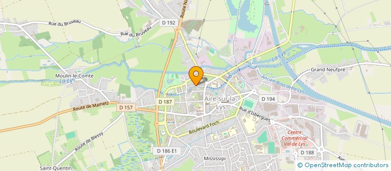 localisation de l'entreprise MADAME CAMILLE DELACRESSONNIERE  SAINT-MARTIN