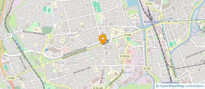 localisation de l'entreprise MADAME CAMILLE DELAINE à DUNKERQUE