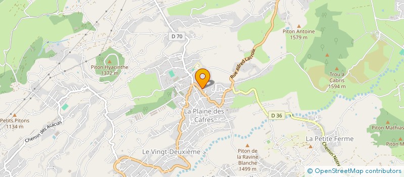 localisation de l'entreprise MADAME CAMILLE DELATRE  LE TAMPON