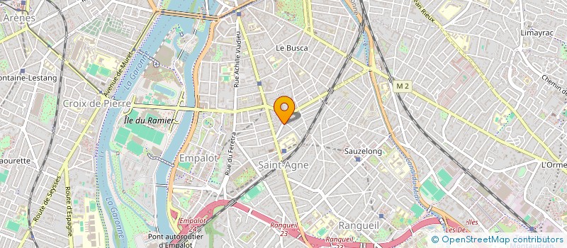 localisation de l'entreprise MADAME CAMILLE DELBOS  TOULOUSE