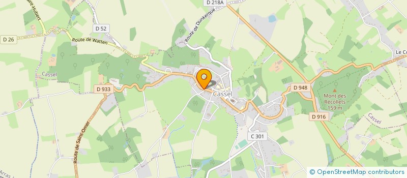 localisation de l'entreprise MADAME CAMILLE DELEPOUVE  CASSEL