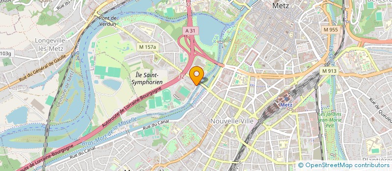 localisation de l'entreprise MADAME CAMILLE DELFAU-MARTIN  LONGEVILLE-LES-METZ