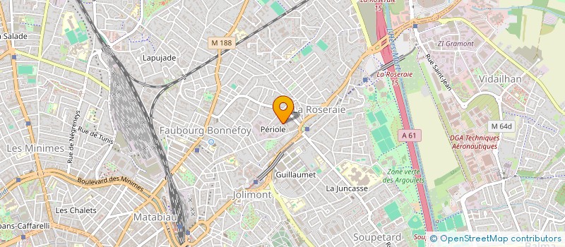 localisation de l'entreprise MADAME CAMILLE DELMAS à TOULOUSE