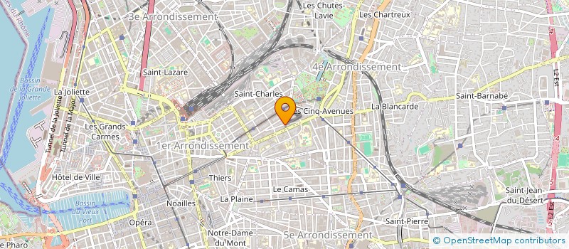 localisation de l'entreprise MADAME CAMILLE DELNATTE à MARSEILLE