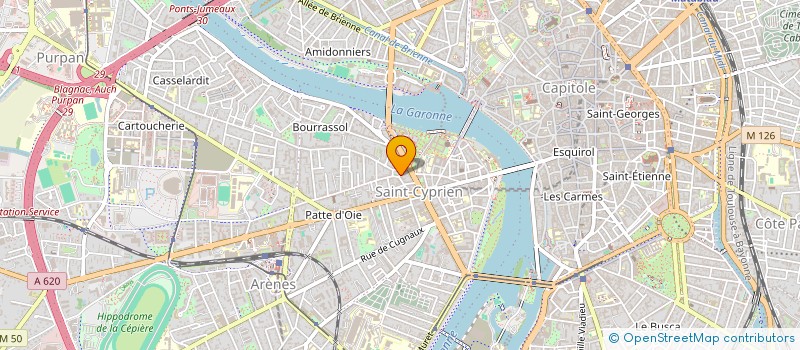 localisation de l'entreprise MADAME CAMILLE DENAT à TOULOUSE