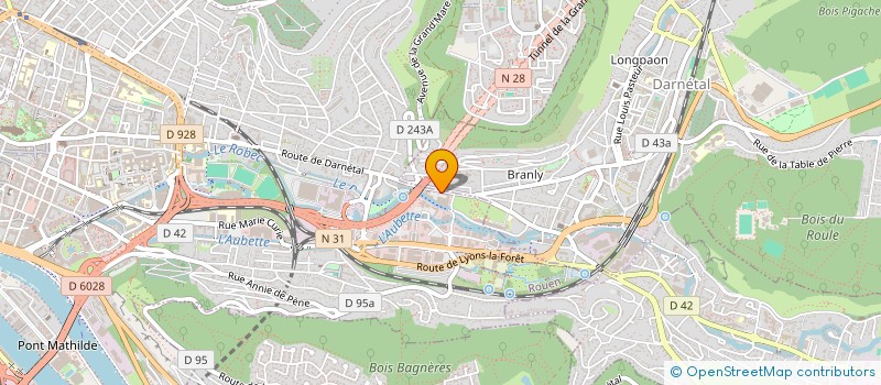 localisation de l'entreprise MADAME CAMILLE DERNIS  LE MESNIL-ESNARD