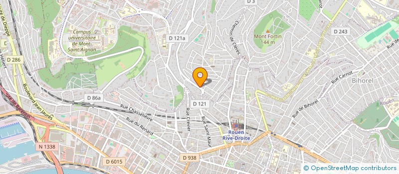 localisation de l'entreprise MADAME CAMILLE DES PORTES DE LA FOSSE  MONT-SAINT-AIGNAN