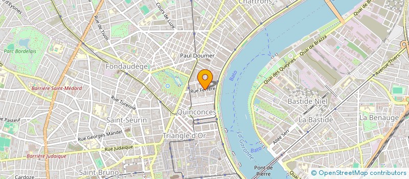 localisation de l'entreprise MADAME CAMILLE DESCOS à BORDEAUX