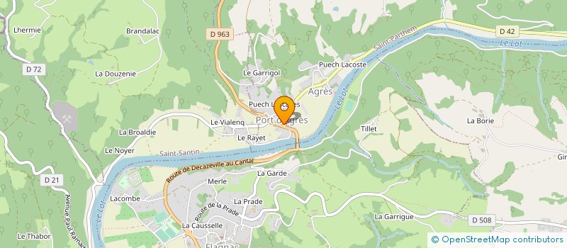 localisation de l'entreprise MADAME CAMILLE DESTRUEL  SAINT-PARTHEM