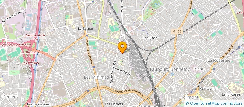 localisation de l'entreprise MADAME CAMILLE DETCHEPARE à STRASBOURG