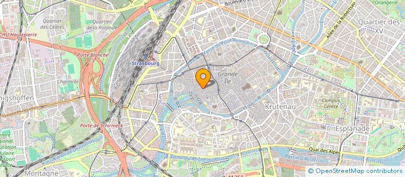 localisation de l'entreprise MADAME CAMILLE DEUTSCHMANN à STRASBOURG
