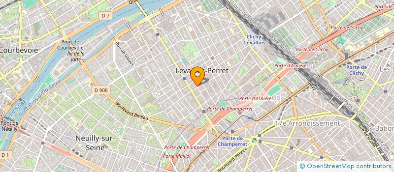 localisation de l'entreprise MADAME CAMILLE DEVALLOIS à LEVALLOIS-PERRET