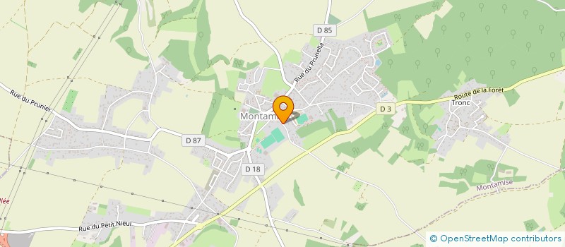 localisation de l'entreprise MADAME CAMILLE DEVILLERS  SAINT-PIERRE-DU-MONT